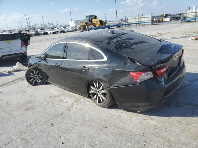 1G1ZD5ST2JF240982 - 2018 CHEVROLET MALIBU LT BLACK photo 2