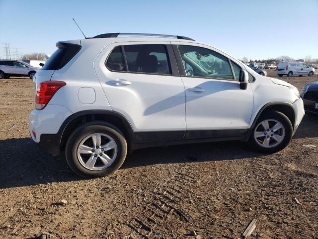 KL7CJPSM0NB521263 - 2022 CHEVROLET TRAX 1LT WHITE photo 3