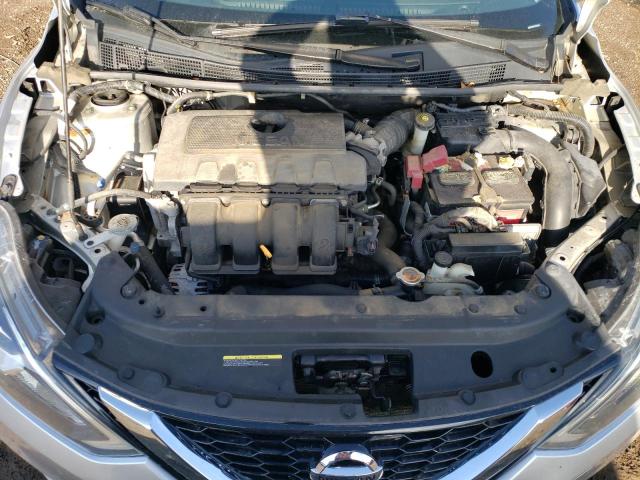 3N1AB7AP4GY220781 - 2016 NISSAN SENTRA S SILVER photo 11