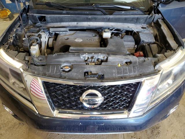 5N1AR2MN3DC669858 - 2013 NISSAN PATHFINDER S BLUE photo 12