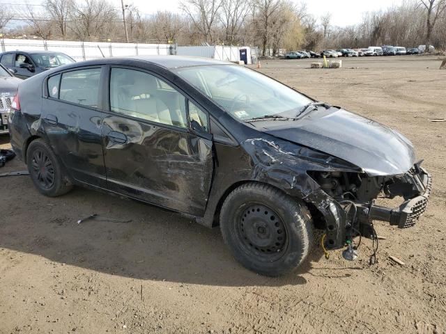 JHMZE2H59AS032440 - 2010 HONDA INSIGHT LX BLACK photo 4