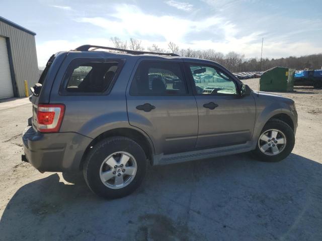 1FMCU0DG5AKD09683 - 2010 FORD ESCAPE XLT GRAY photo 3