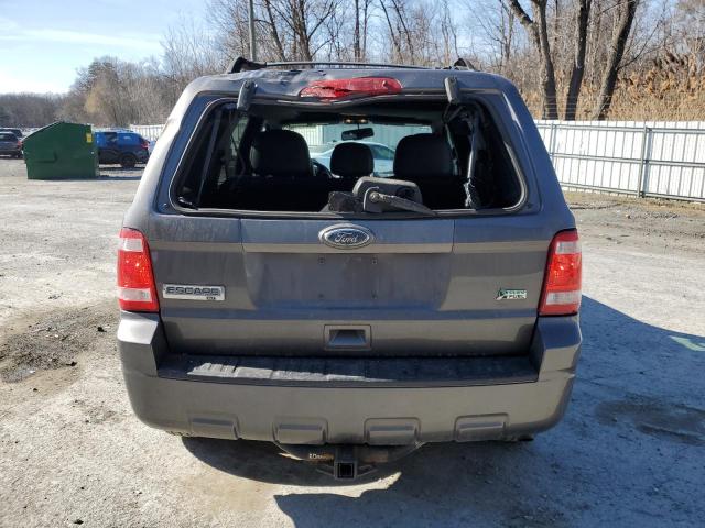 1FMCU0DG5AKD09683 - 2010 FORD ESCAPE XLT GRAY photo 6