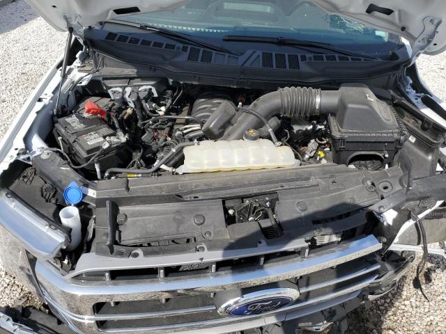 1FTEW1C57PKD61547 - 2023 FORD F150 SUPERCREW WHITE photo 11