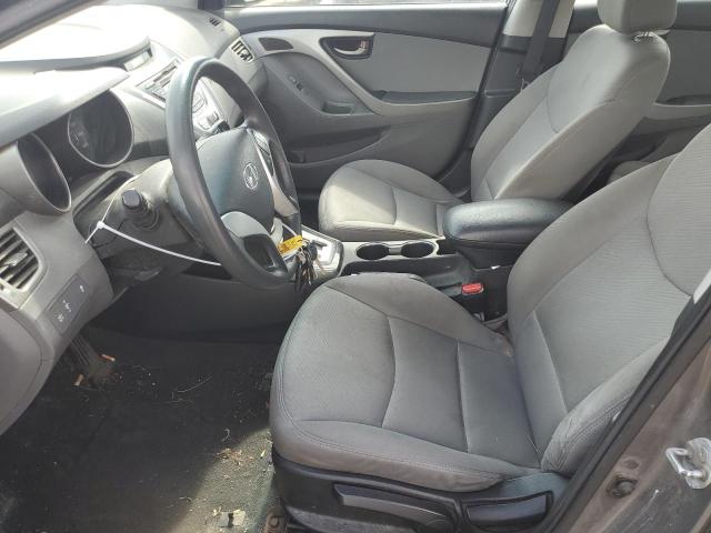 5NPDH4AE0CH129018 - 2012 HYUNDAI ELANTRA GLS SILVER photo 7