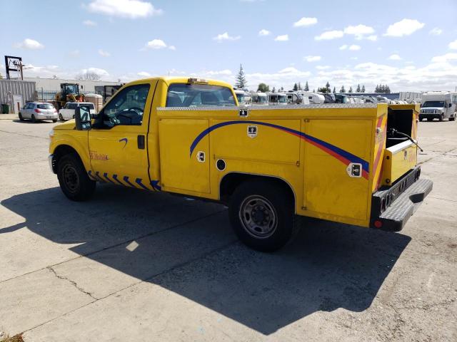 1FDBF2A66GEA67765 - 2016 FORD F250 SUPER DUTY YELLOW photo 2