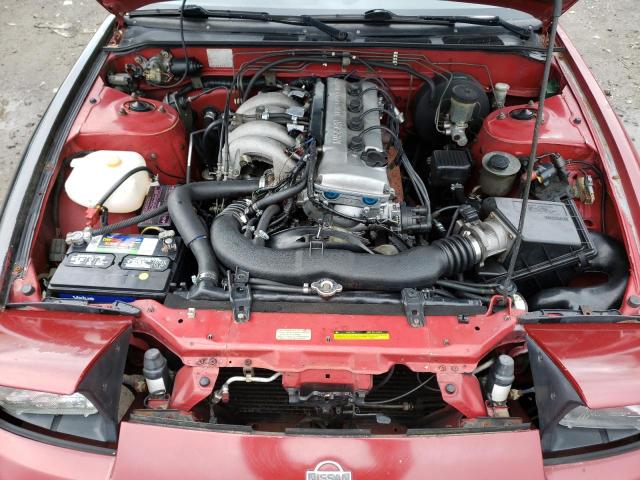 JN1MS36P4MW005841 - 1991 NISSAN 240SX BASE BURGUNDY photo 12