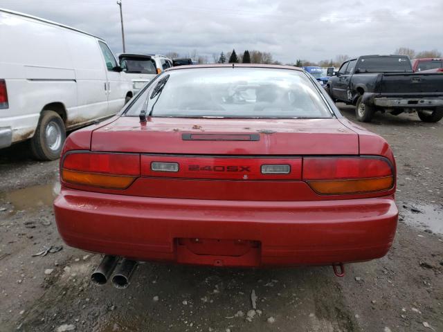 JN1MS36P4MW005841 - 1991 NISSAN 240SX BASE BURGUNDY photo 6