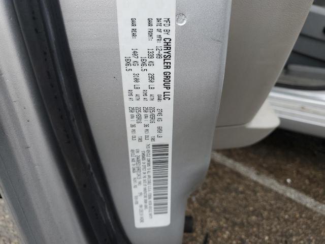 2A4RR5D16AR213419 - 2010 CHRYSLER TOWN & COU TOURING 银色 照片 13