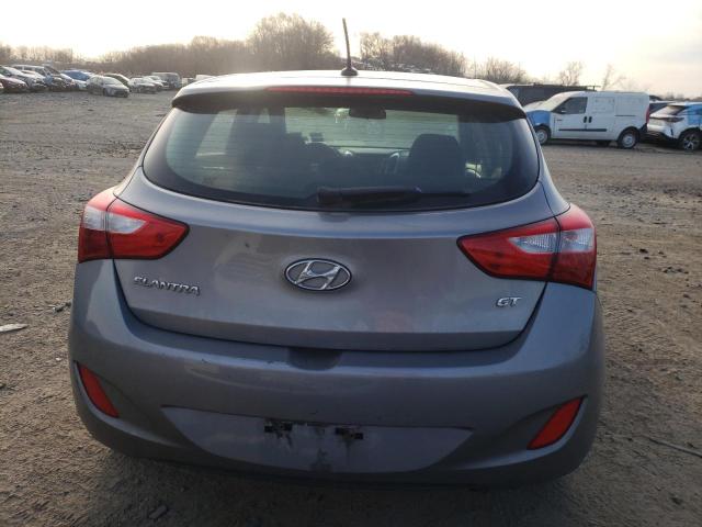 KMHD35LH1EU177286 - 2014 HYUNDAI ELANTRA GT GRAY photo 6