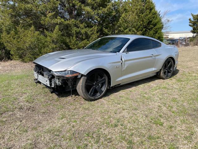 1FA6P8CF7J5121350 - 2018 FORD MUSTANG GT SILVER photo 2