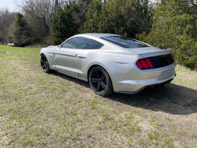 1FA6P8CF7J5121350 - 2018 FORD MUSTANG GT SILVER photo 3