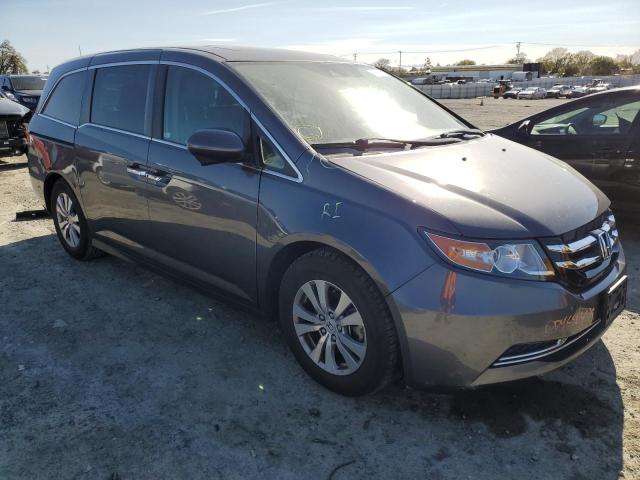 5FNRL5H64HB009379 - 2017 HONDA ODYSSEY EXL GRAY photo 4