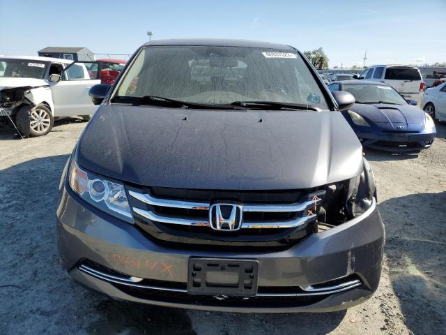 5FNRL5H64HB009379 - 2017 HONDA ODYSSEY EXL GRAY photo 5