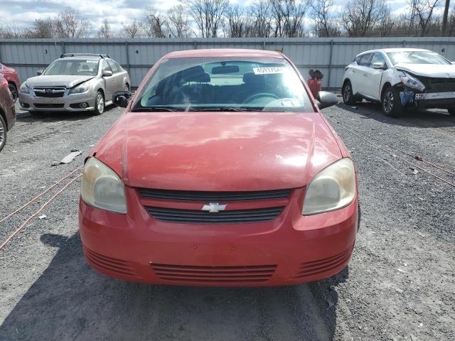 1G1AK55F877387738 - 2007 CHEVROLET COBALT LS RED photo 5