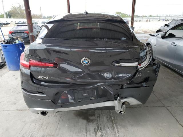 5UX2V1C0XM9H86744 - 2021 BMW X4 XDRIVE30I შავი ფოტო 6