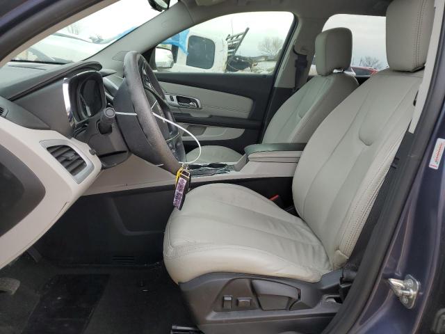 2GKALMEK3D6324347 - 2013 GMC TERRAIN SLE BLUE photo 7