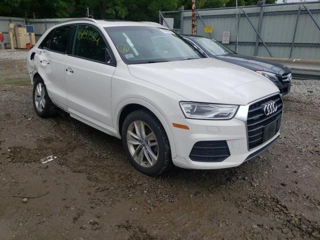 WA1ECCFS6HR006393 - 2017 AUDI Q3 PREMIUM WHITE photo 1