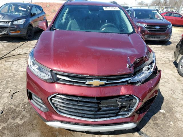 3GNCJPSB9HL272604 - 2017 CHEVROLET TRAX 1LT BURGUNDY photo 5