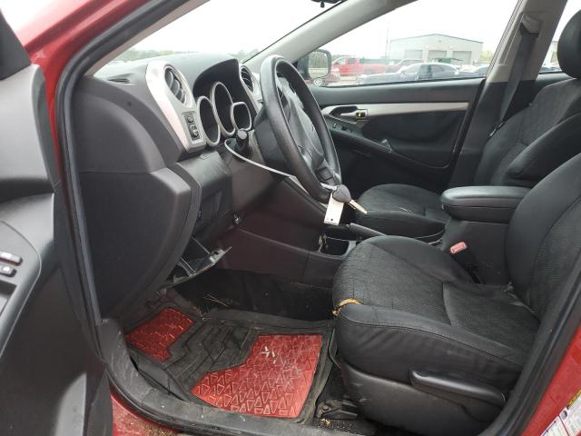 5Y2SP67029Z467202 - 2009 PONTIAC VIBE RED photo 7