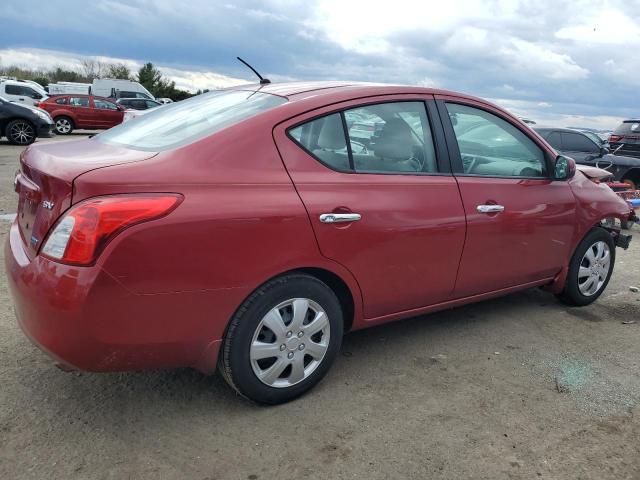 3N1CN7AP4CL935437 - 2012 NISSAN VERSA S RED photo 3