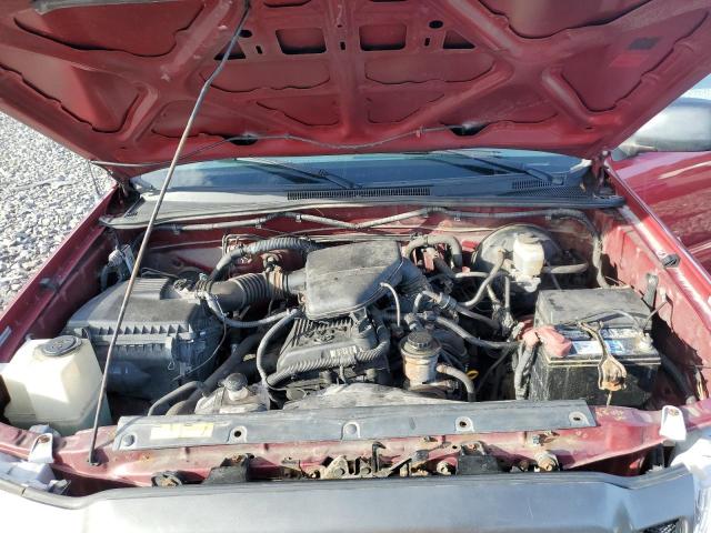 5TEPX42N36Z159324 - 2006 TOYOTA TACOMA RED photo 11