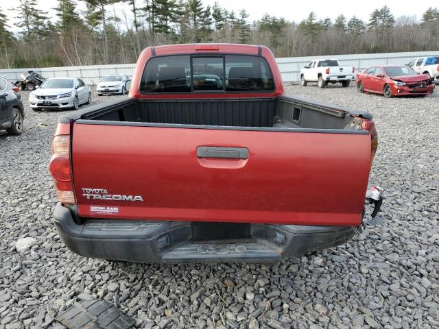 5TEPX42N36Z159324 - 2006 TOYOTA TACOMA RED photo 6