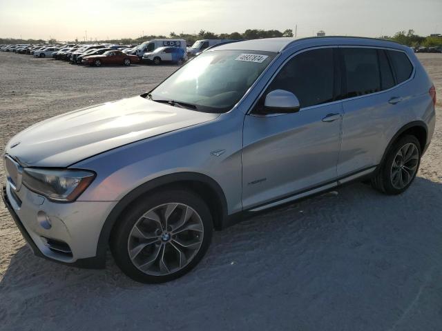 5UXWZ7C55F0F76189 - 2015 BMW X3 SDRIVE28I SILVER photo 1