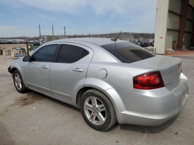 1C3CDZCB5CN157473 - 2012 DODGE AVENGER SXT SILVER photo 2