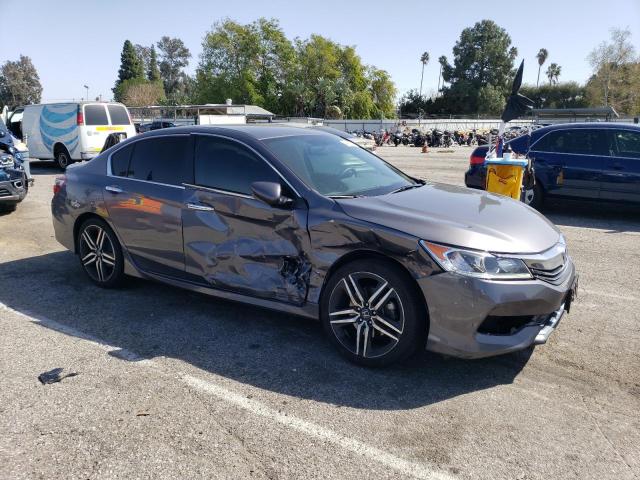 1HGCR2F58HA268402 - 2017 HONDA ACCORD SPORT CHARCOAL photo 4