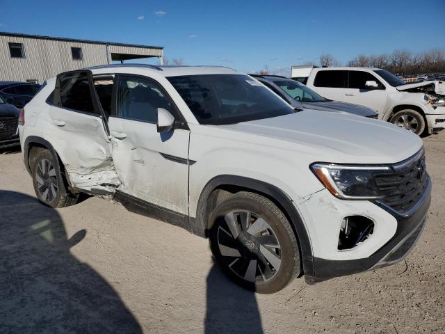 1V2JE2CA7RC223295 - 2024 VOLKSWAGEN ATLAS CROS SE WHITE photo 4