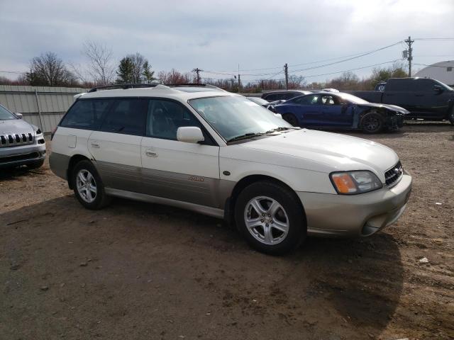 4S3BH806937624220 - 2003 SUBARU LEGACY OUTBACK H6 3.0 LL BEAN WHITE photo 4