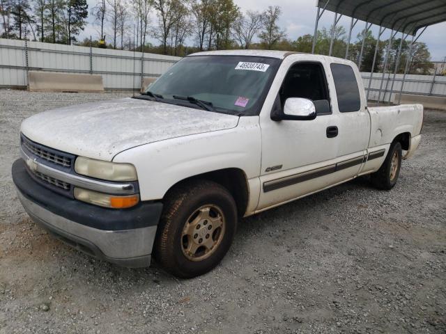 2GCEC19T111366636 - 2001 CHEVROLET SILVERADO C1500 WHITE photo 1