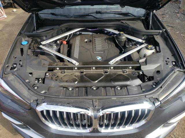 5UXCR6C0XM9F38757 - 2021 BMW X5 XDRIVE40I BLUE photo 11