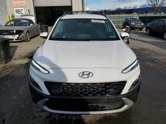 KM8K6CAB4PU051038 - 2023 HYUNDAI KONA SEL WHITE photo 5