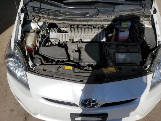 JTDKN3DU6A0003818 - 2010 TOYOTA PRIUS WHITE photo 11