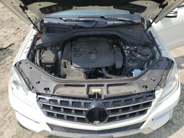 4JGDA5HB5DA200868 - 2013 MERCEDES-BENZ ML 350 4MATIC WHITE photo 12