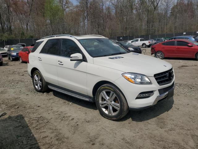 4JGDA5HB5DA200868 - 2013 MERCEDES-BENZ ML 350 4MATIC WHITE photo 4