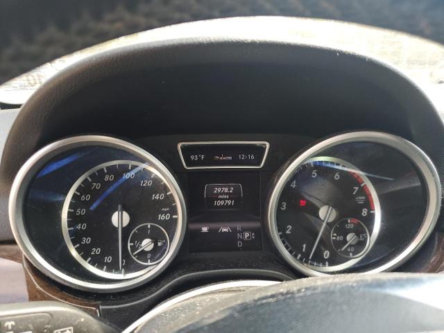 4JGDA5HB5DA200868 - 2013 MERCEDES-BENZ ML 350 4MATIC WHITE photo 9