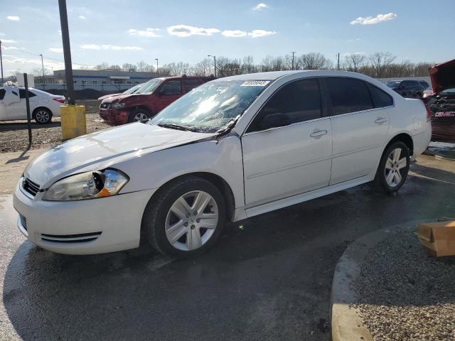 2G1WF5EK6B1222994 - 2011 CHEVROLET IMPALA LS WHITE photo 1