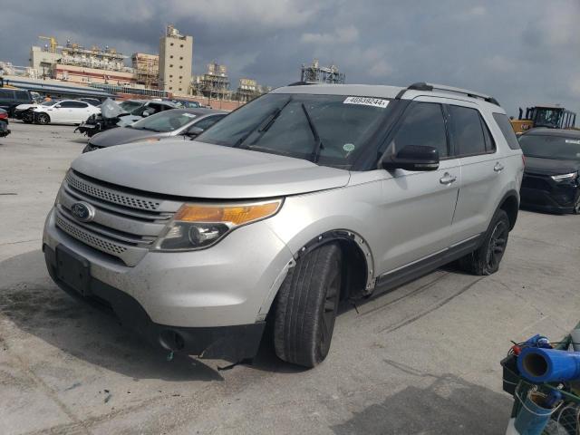 1FM5K8D86DGC26292 - 2013 FORD EXPLORER XLT SILVER photo 1