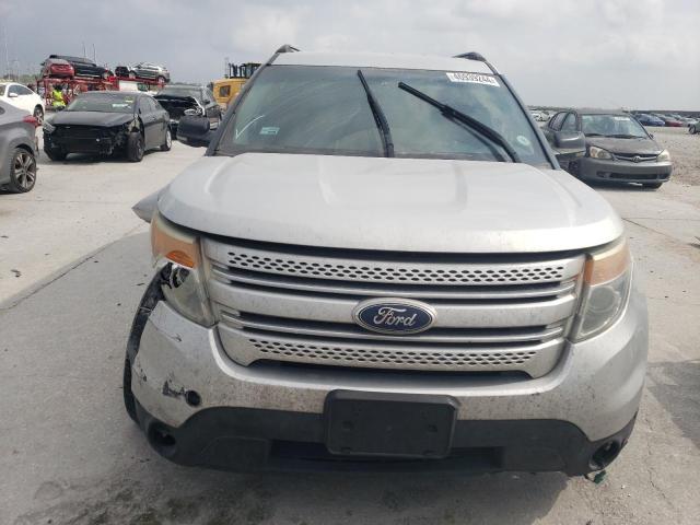 1FM5K8D86DGC26292 - 2013 FORD EXPLORER XLT SILVER photo 5