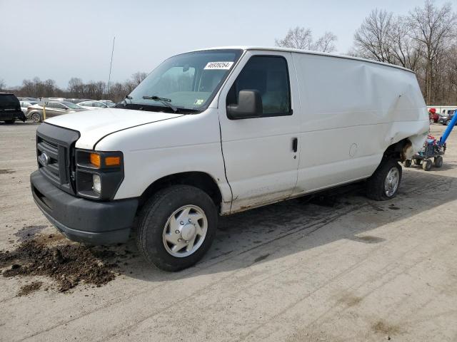 1FTNE1EW5BDB40244 - 2011 FORD ECONOLINE E150 VAN WHITE photo 1