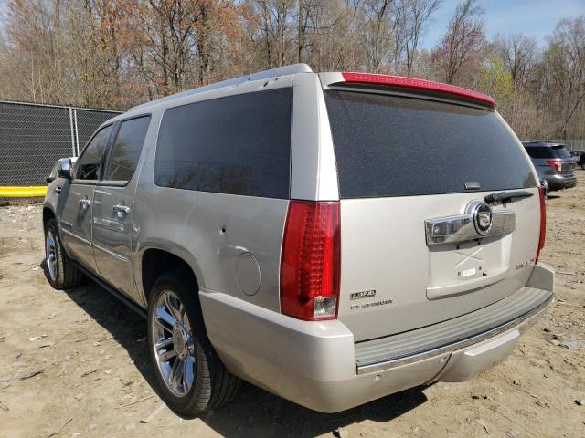 1GYFK362X9R139120 - 2009 CADILLAC ESCALADE ESV PLATINUM SILVER photo 2