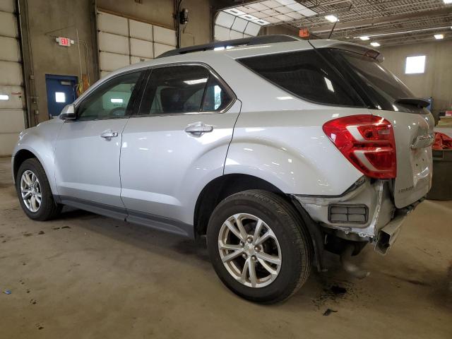 2GNALCEK8H1599602 - 2017 CHEVROLET EQUINOX LT SILVER photo 2