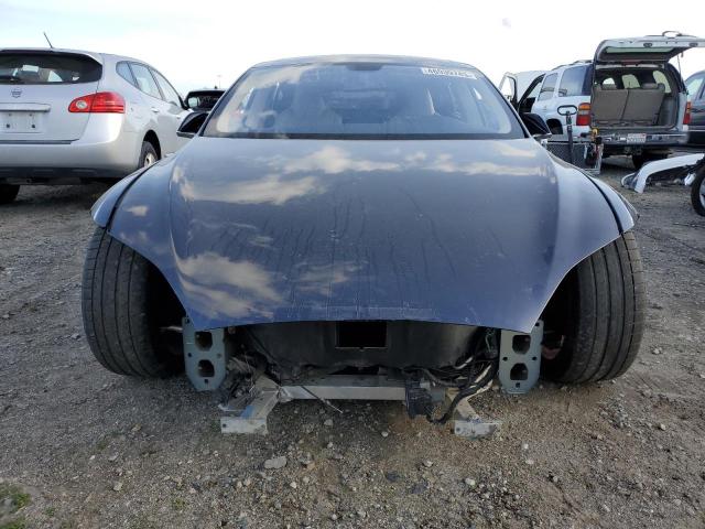 5YJSA1DP4DFP27586 - 2013 TESLA MODEL S Կապույտ լուսանկար 5