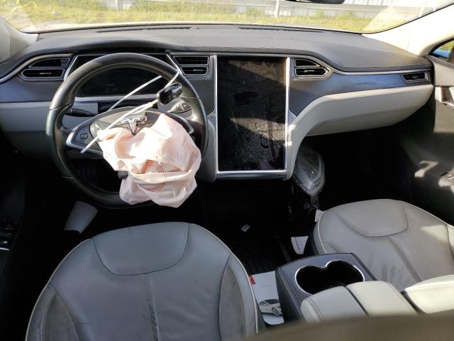 5YJSA1DP4DFP27586 - 2013 TESLA MODEL S Կապույտ լուսանկար 8