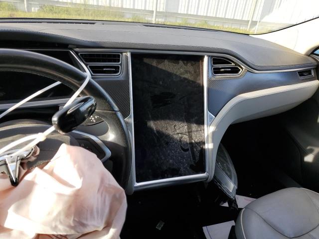 5YJSA1DP4DFP27586 - 2013 TESLA MODEL S Կապույտ լուսանկար 9