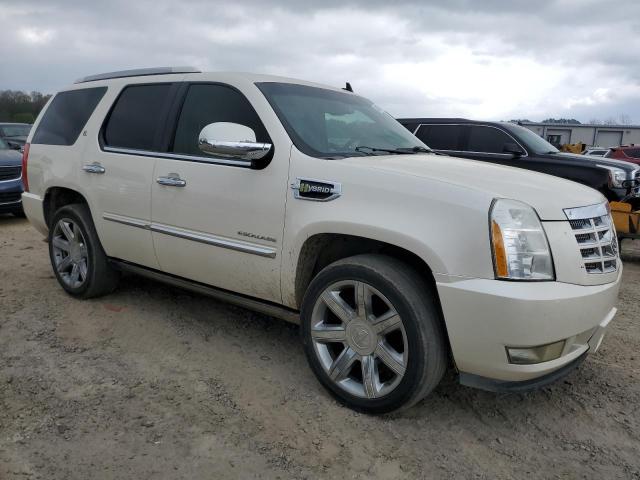 1GYS3EEJ1CR235998 - 2012 CADILLAC ESCALADE HYBRID WHITE photo 4