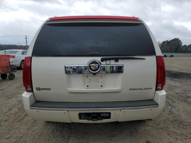 1GYS3EEJ1CR235998 - 2012 CADILLAC ESCALADE HYBRID WHITE photo 6